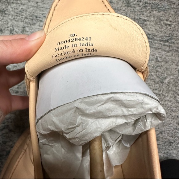 🆕Free People Lyra Lug Sole Loafer Shoes in Cantaloupe Size 38 - Picture 4 of 5